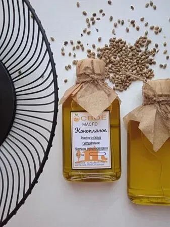 Масло конопляное, 250 мл.