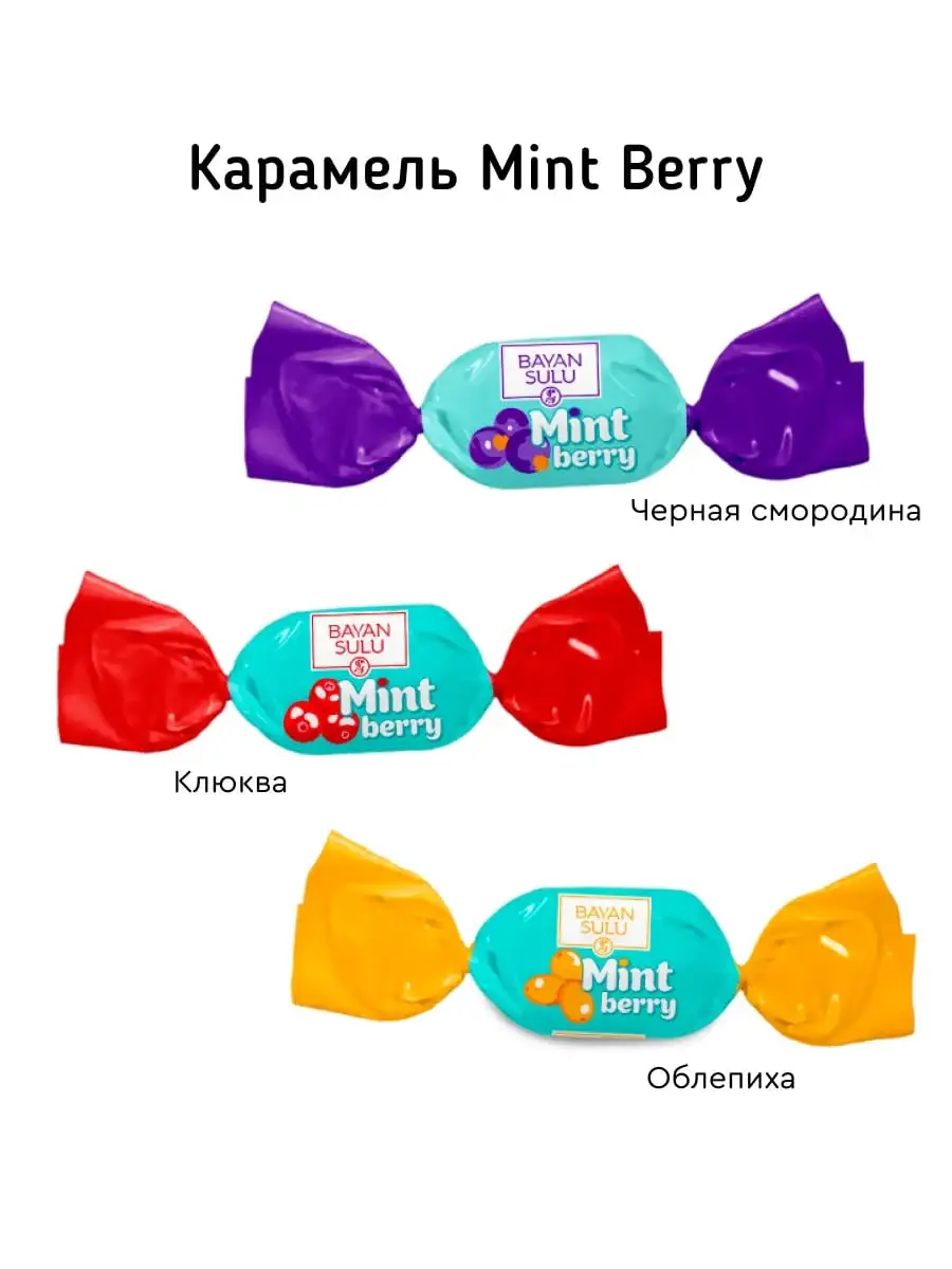 Карамель «Мятные Ягоды» (Mint Berry), 1 кг фото 4