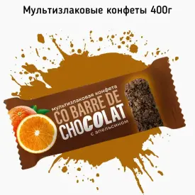 Мультизлаковые конфеты с апельсином, 400 г