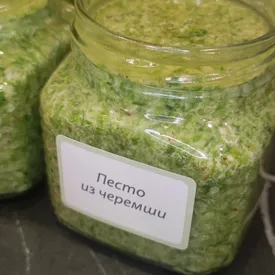 Песто из черемши 