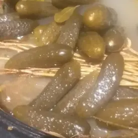 Огурец соленый, бочковой, 1 кг