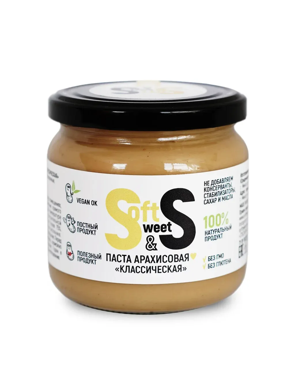 Паста арахисовая Soft&Sweet "Классическая" 350гр. фото 1