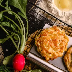 Мясо по-французски с картошкой