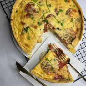 Пирог "Киш" с мясными начинками