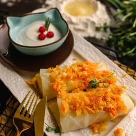 Голубцы с картофелем, рисом и овощами, 1 кг.
