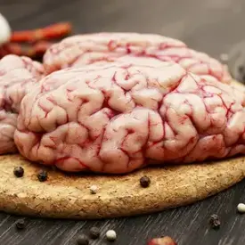 Мозги говяжьи, зам. (фас), 1 кг