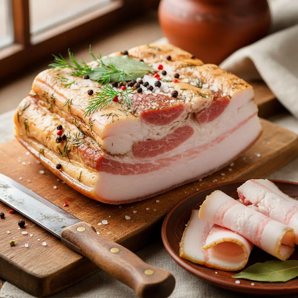 Сало крестьянское, 1 кг