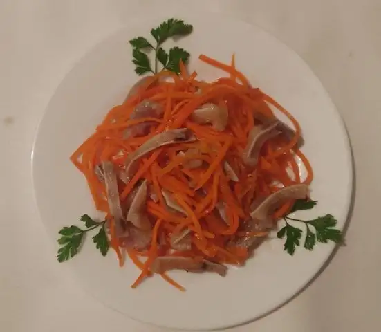 Салат из свиных ушей с морковью, 1 кг
