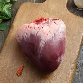 Сердце говяжье, зам. (фас.), 1 кг