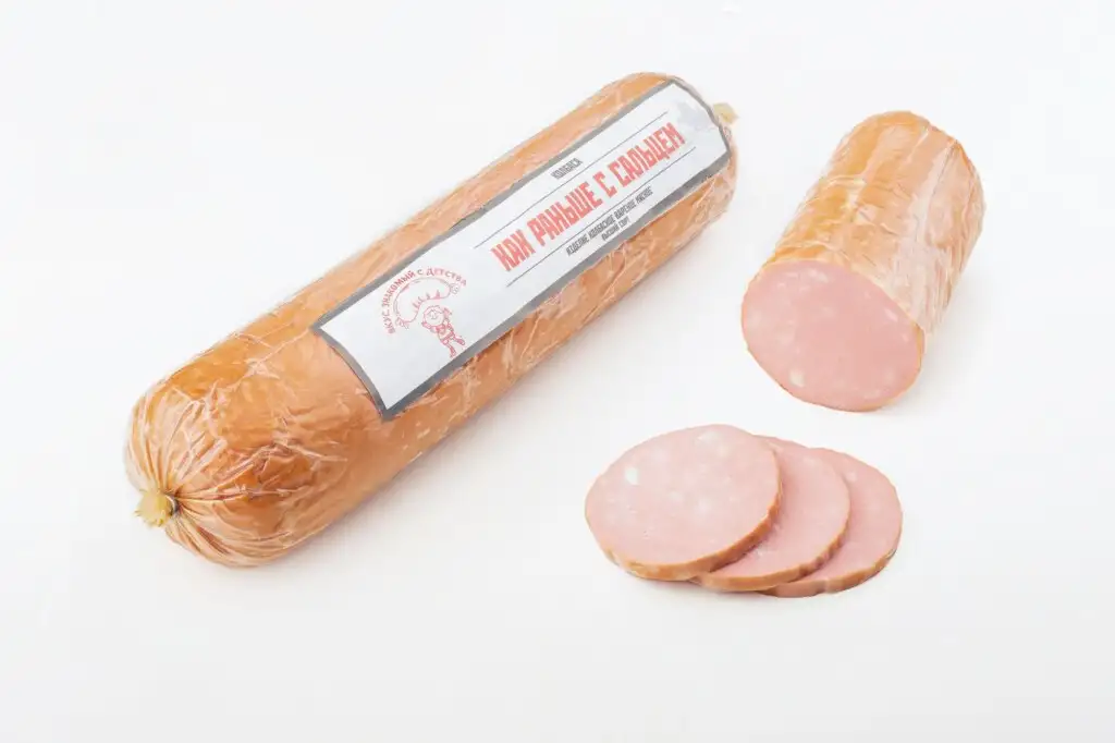 Колбаса «Как раньше с сальцем», в/с, 1 кг