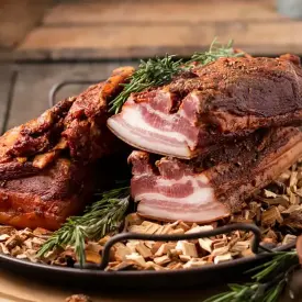 Грудинка копченая, 1 кг