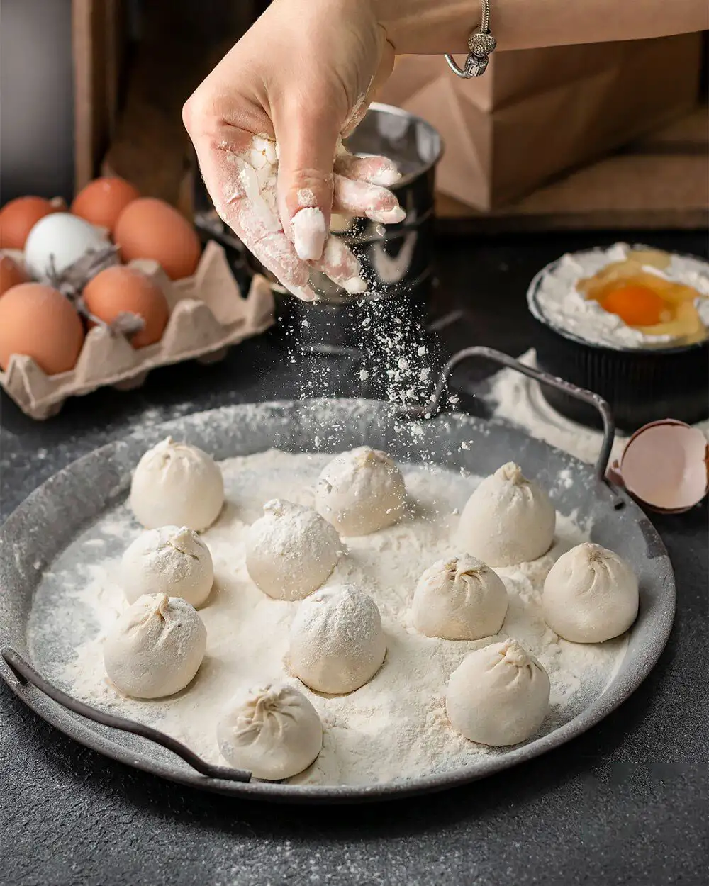 Хинкали домашние, 1 кг