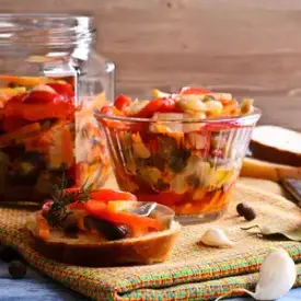 Салат грузинский с баклажанами, 1 кг