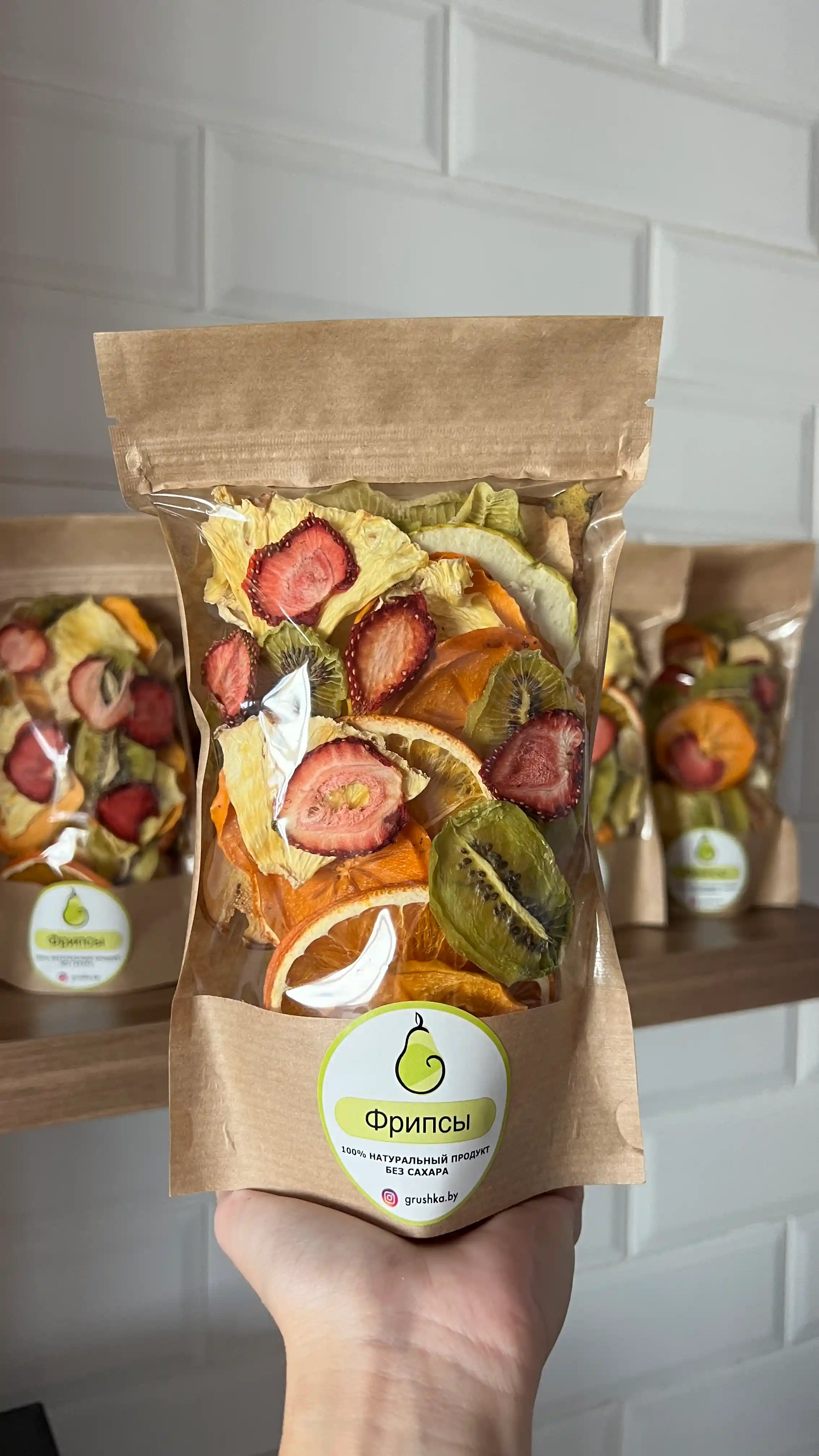 Фруктовые снеки, 100 г фото 1