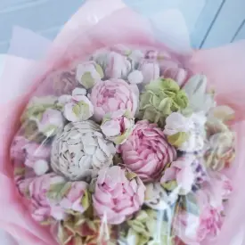 Букет из зефира, 27 см