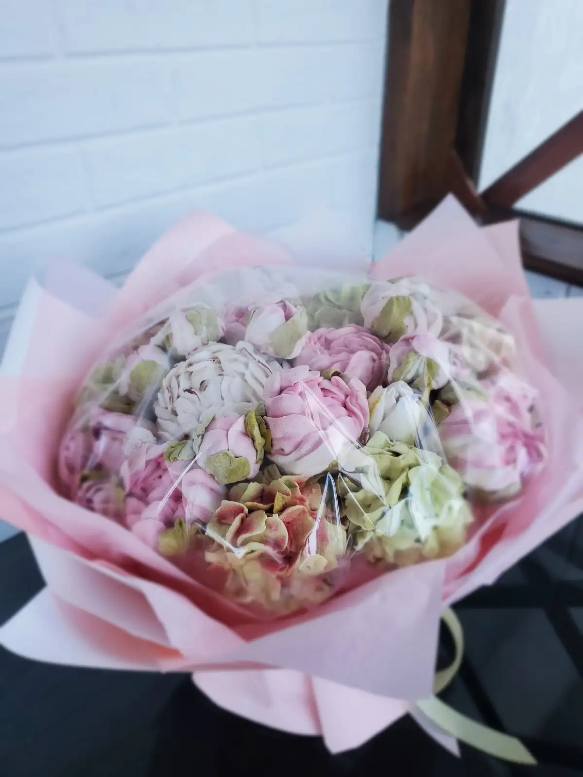 Букет из зефира, 27 см фото 4