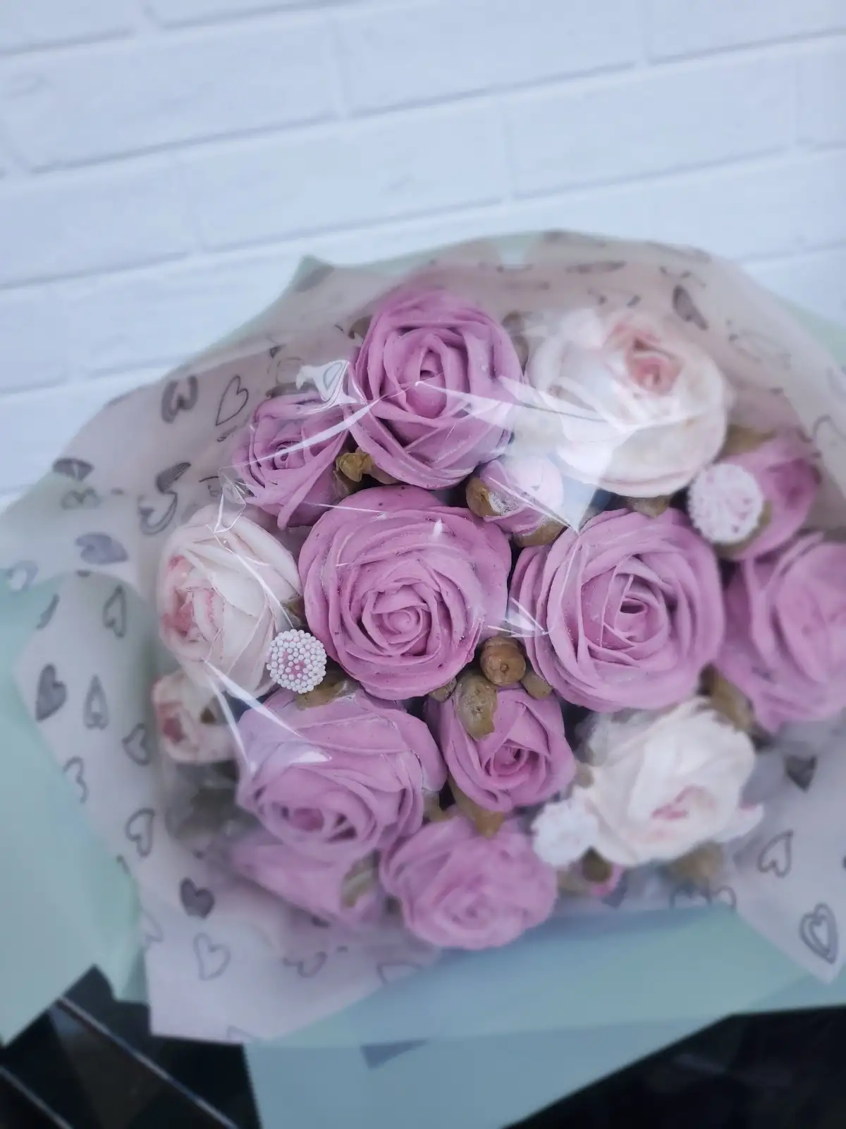 Букет из зефира, 23 см фото 1