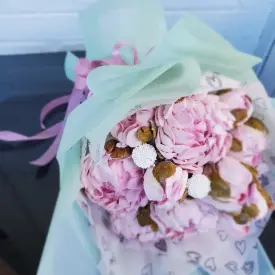 Букет из зефира, 21 см