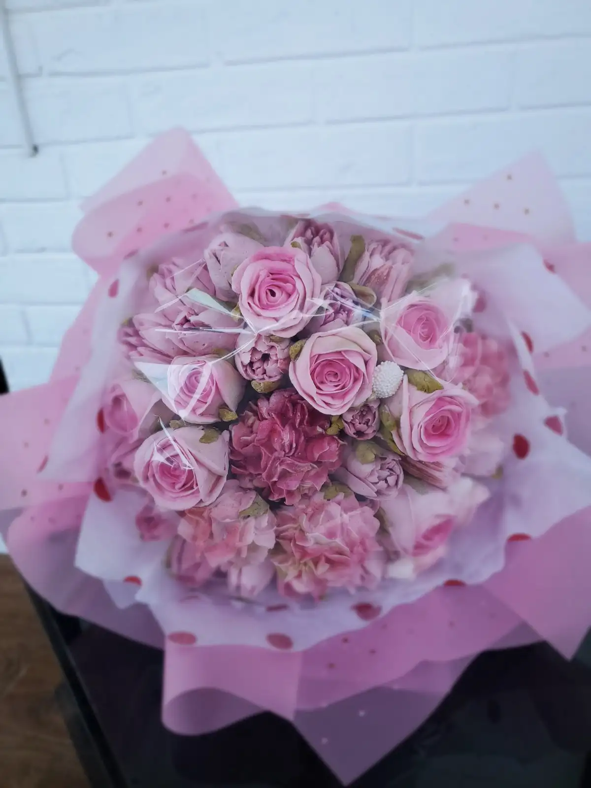 Букет из зефира, 25 см фото 1