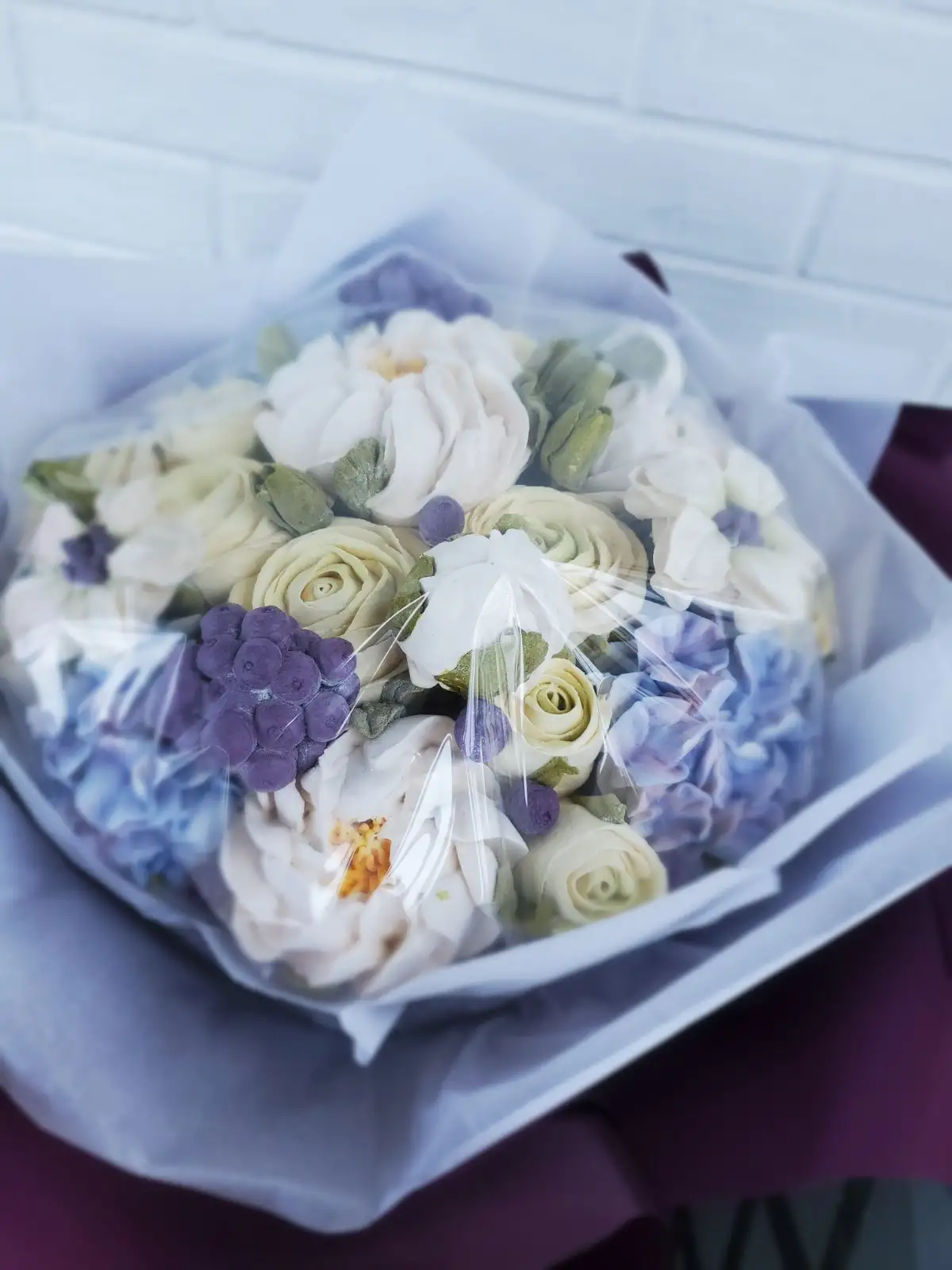 Букет из зефира, 29 см фото 4