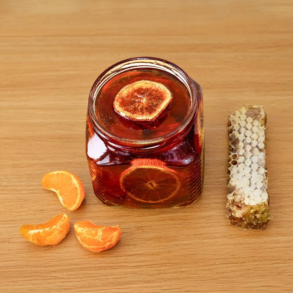 Тыква в меду с мандаринами фото 3