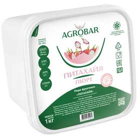 Пюре замороженное Питахайя, 1 кг.