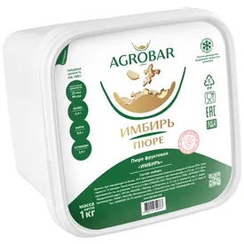 Пюре замороженное Имбирь, 1 кг.