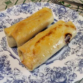 Блинчики с отварной ягнятиной и пекинской капустой, 0.5 кг