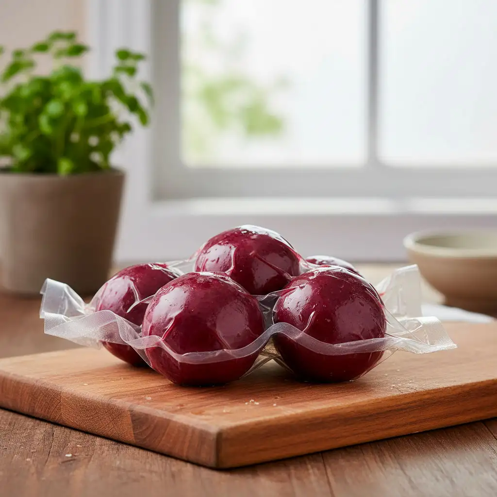 Свекла очищенная, отварная , в/у, 1 кг (опт)