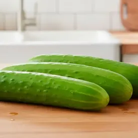 Огурцы гладкие, 1 кг (опт)