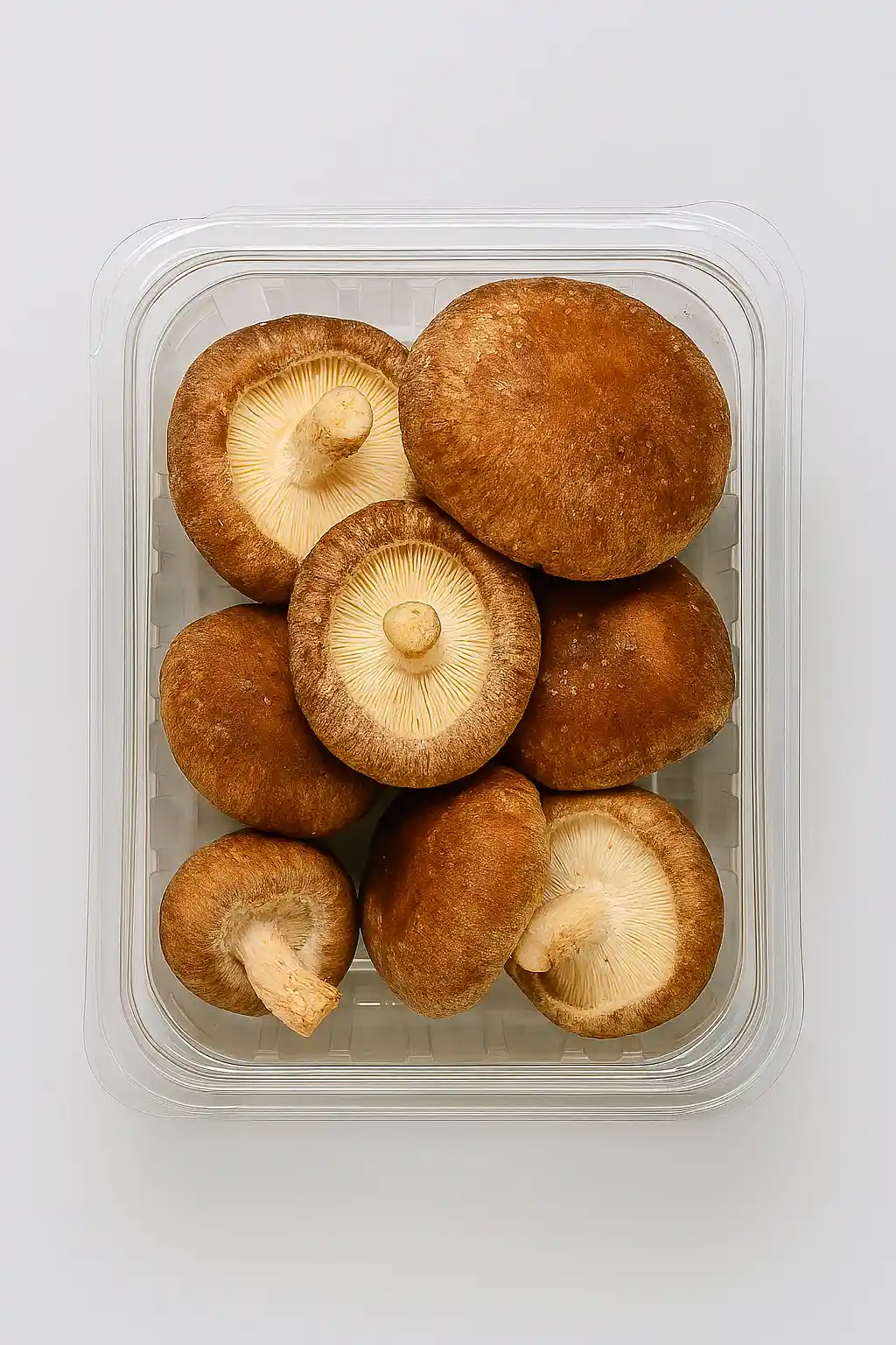 Грибы свежие шиитаке, целые, фас., 150 г (опт)