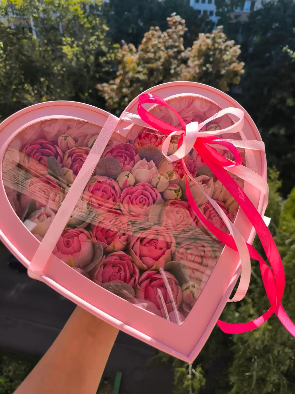 Зефир в коробке «Сердце», большой фото 1