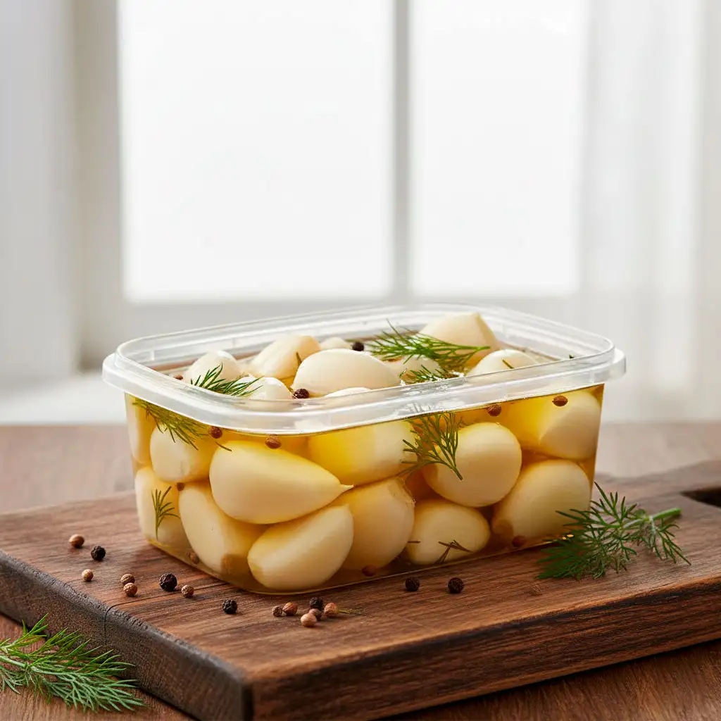 Чеснок солёный маринованный, 250 г